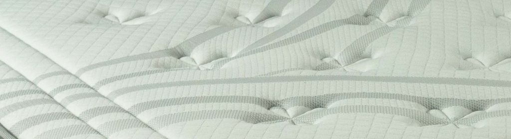 Pormenor do acolchoado em tecido stretch do colchão Pocket Spring