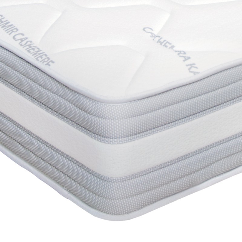 Colchão Ergoflex Ergosoft, pormenor da lateral e do acolchoado