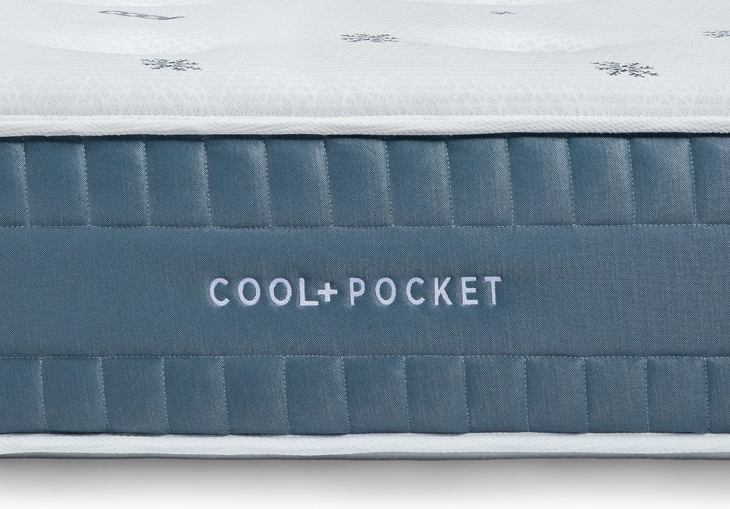 Colchão Molaflex Fresh Cool Pocket, pormenor da faixa lateral