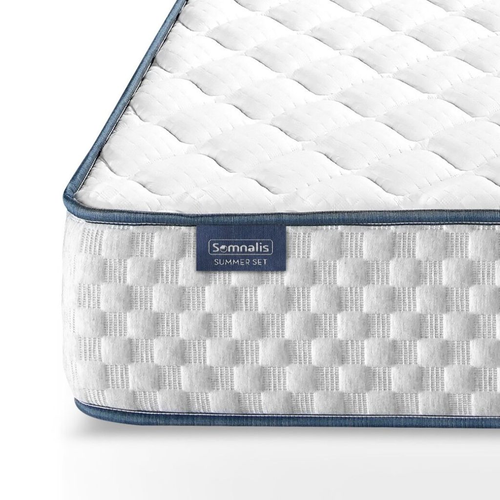 Colchão Somnalis Summer Set Z – canto com a etiqueta Somnalis