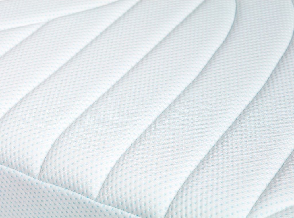 Colchão Tempur PRO Luxe CoolQuilt, pormenor do acolchoado da capa CoolQuilt